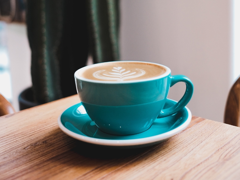 tasse de cappuccino transformative teal / visiondeco
